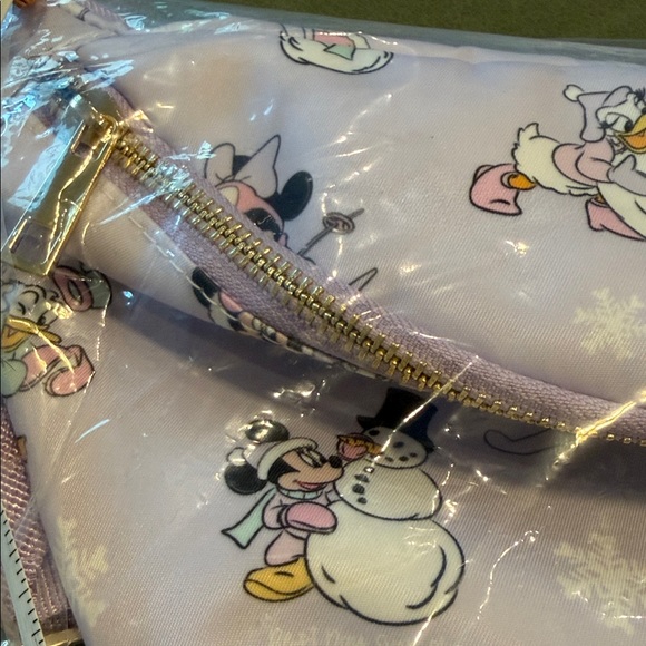Disney Pastel Purple Crossbody Bag with Characters - Picture 7 of 7